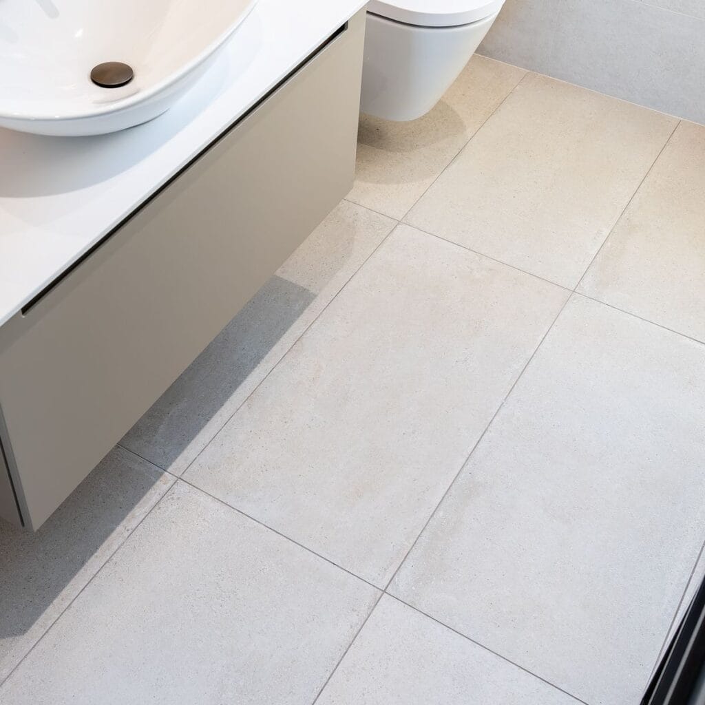 bathroom tile flooring
