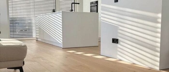 Prefinished Hardwood flooring installation